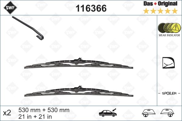 SWF 116366 - Wiper Blade onlydrive.pro