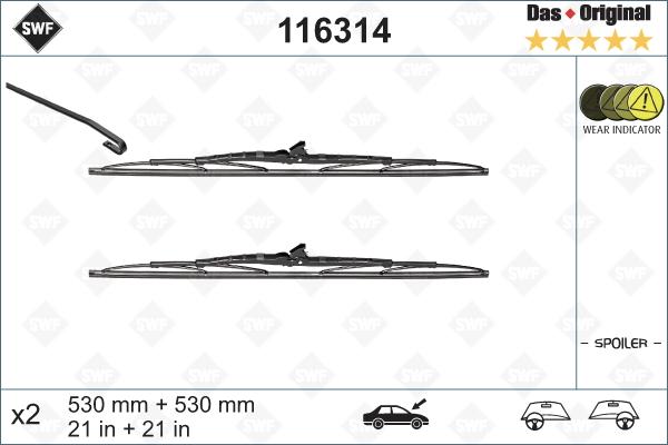 SWF 116314 - Wiper Blade onlydrive.pro