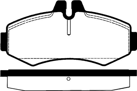 Valeo 302460 - Brake Pad Set, disc brake onlydrive.pro