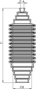 Tedgum 00679065 - Protective Cap / Bellow, shock absorber onlydrive.pro