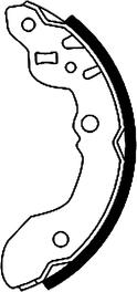 Textar 91046200 - Brake Shoe Set onlydrive.pro