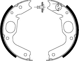 Textar 91056900 - Комплект тормозов, ручник, парковка onlydrive.pro