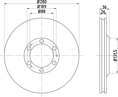 Textar 92075900 - Brake Disc onlydrive.pro