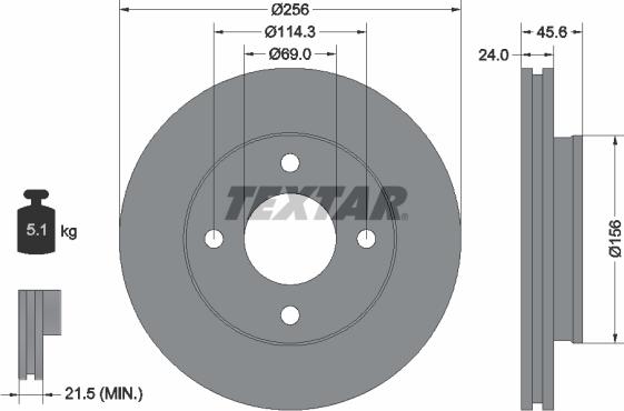 Textar 92134803 - Piduriketas onlydrive.pro