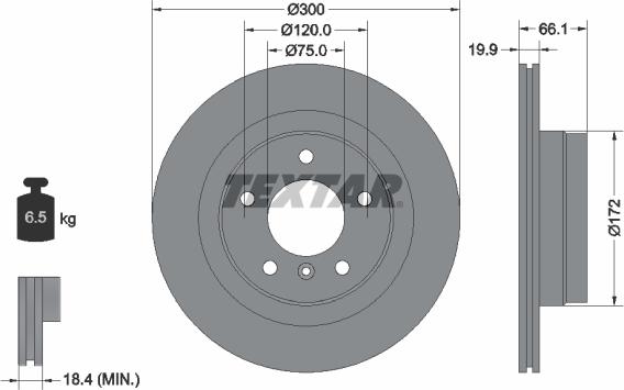 Textar 92133003 - Piduriketas onlydrive.pro