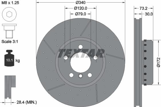 Textar 92265025 - Piduriketas onlydrive.pro