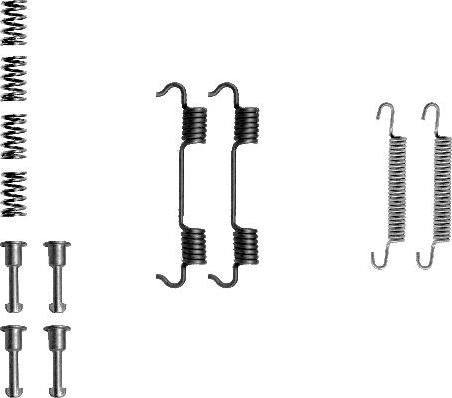 Textar 97012600 - Lisakomplekt, seisupiduriklotsid onlydrive.pro