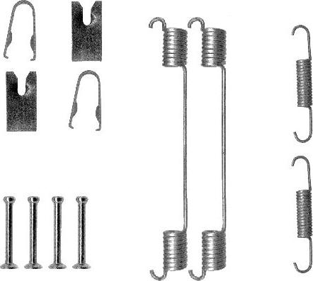 Textar 97031600 - Accessory Kit, brake shoes onlydrive.pro