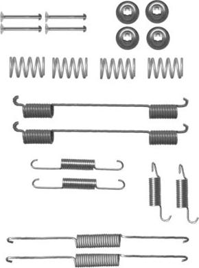 Textar 97033900 - Accessory Kit, brake shoes onlydrive.pro