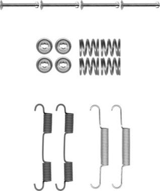 Textar 97037500 - Accessory Kit, parking brake shoes onlydrive.pro