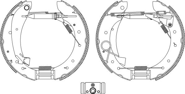 Textar 84049601 - Piduriklotside komplekt onlydrive.pro