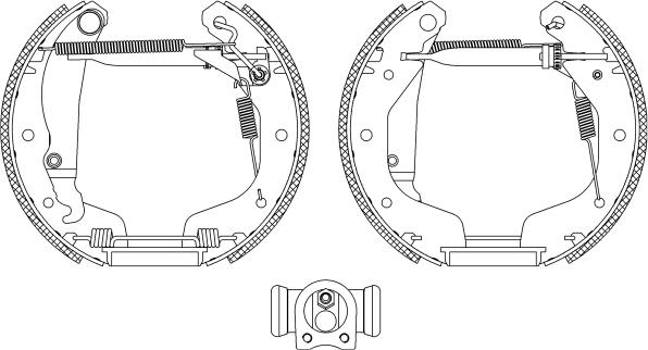 Textar 84044900 - Brake Shoe Set onlydrive.pro