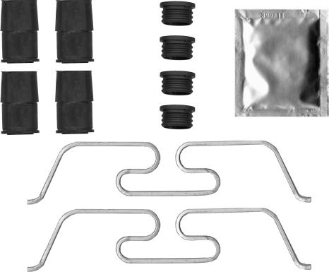 Textar 82551100 - Accessory Kit, brake caliper onlydrive.pro