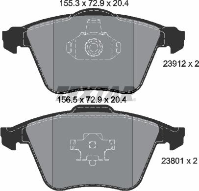 Textar 2391202 - Jarrupala, levyjarru onlydrive.pro