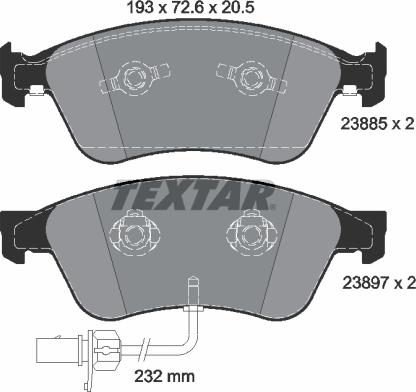 VAG 4E0 698 151 Q - Brake Pad Set, disc brake onlydrive.pro