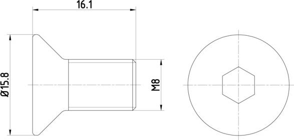 Textar TPM0006 - Bolt, brake disc onlydrive.pro