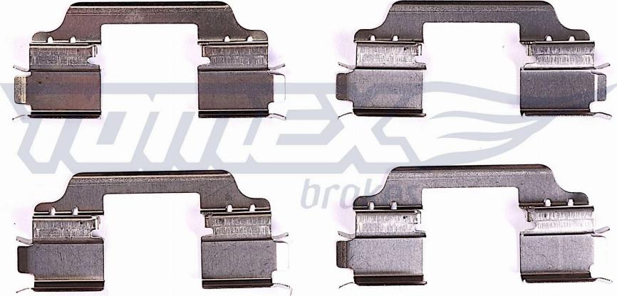 TOMEX brakes TX 44-47 - Accessory Kit for disc brake Pads onlydrive.pro
