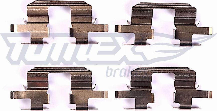 TOMEX brakes TX 44-67 - Accessory Kit for disc brake Pads onlydrive.pro