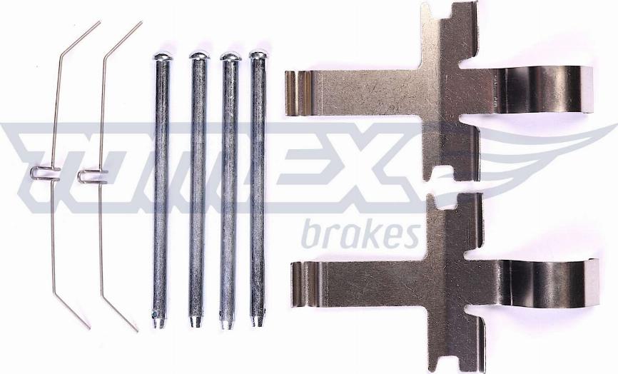 TOMEX brakes TX 44-09 - Accessory Kit for disc brake Pads onlydrive.pro