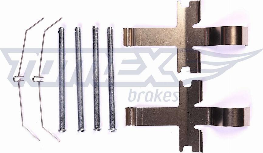 TOMEX brakes TX 44-03 - Комплектующие для колодок дискового тормоза onlydrive.pro