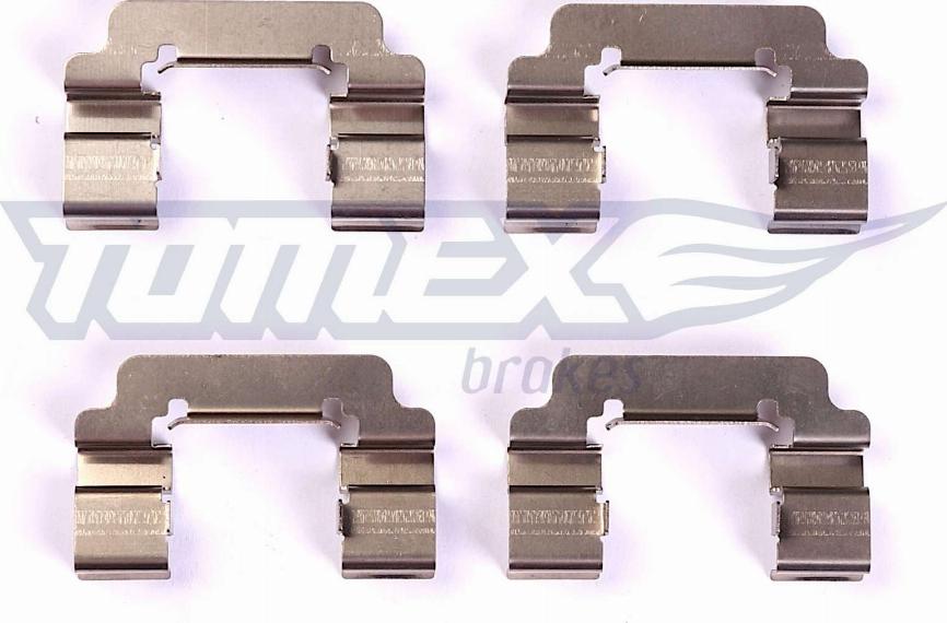 TOMEX brakes TX 44-34 - Priedų komplektas, diskinių stabdžių trinkelės onlydrive.pro