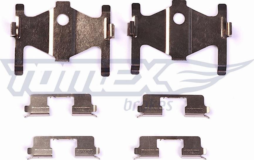 TOMEX brakes TX 44-35 - Lisakomplekt, ketaspiduriklotsid onlydrive.pro