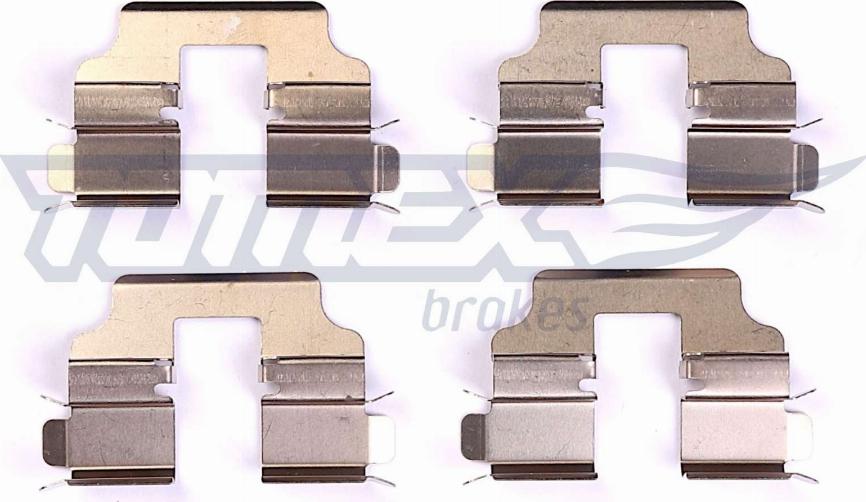 TOMEX brakes TX 44-33 - Accessory Kit for disc brake Pads onlydrive.pro