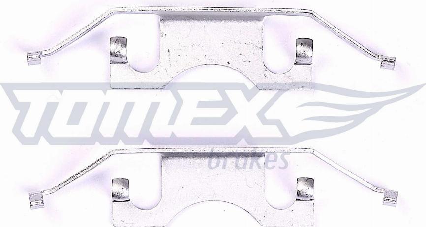 TOMEX brakes TX 44-32 - Priedų komplektas, diskinių stabdžių trinkelės onlydrive.pro