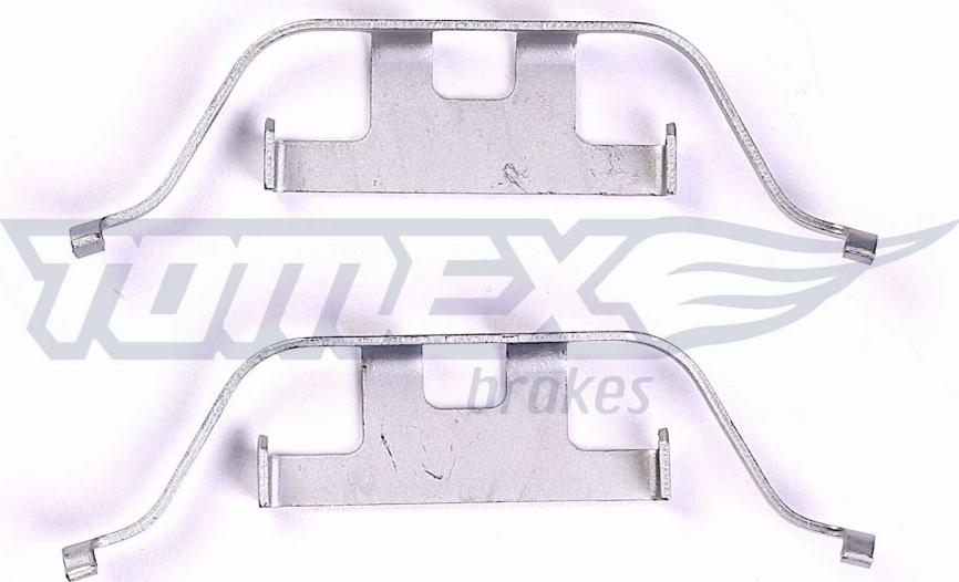 TOMEX brakes TX 44-24 - Priedų komplektas, diskinių stabdžių trinkelės onlydrive.pro