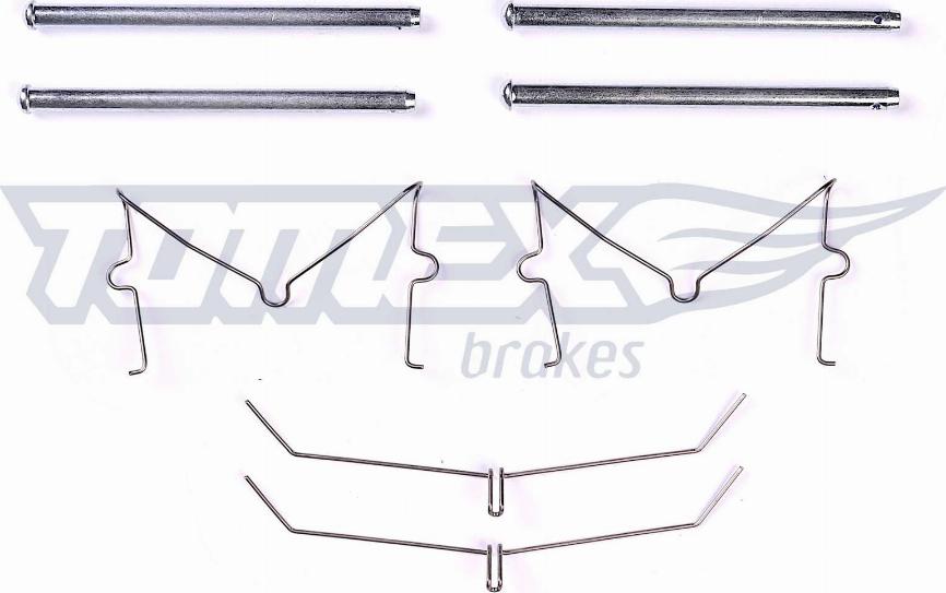 TOMEX brakes TX 44-20 - Accessory Kit for disc brake Pads onlydrive.pro