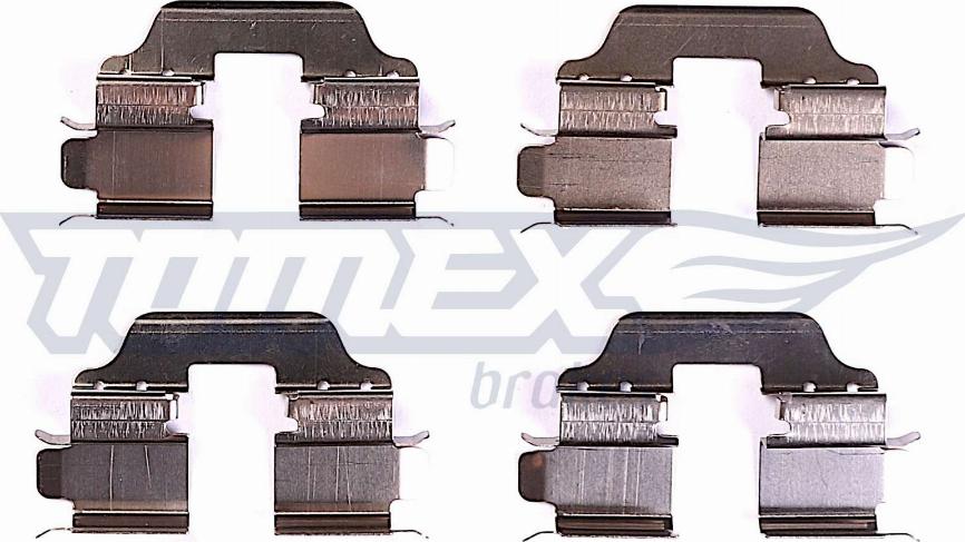 TOMEX brakes TX 44-79 - Accessory Kit for disc brake Pads onlydrive.pro