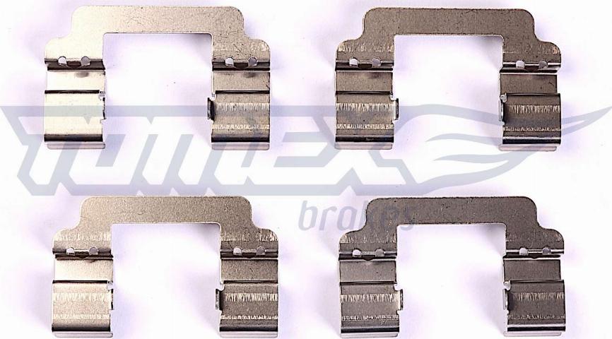 TOMEX brakes TX 44-71 - Piederumu komplekts, Disku bremžu uzlikas onlydrive.pro