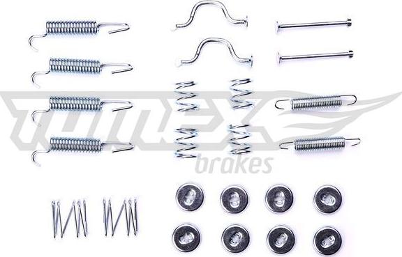 TOMEX brakes TX 40-98 - Accessory Kit, brake shoes onlydrive.pro