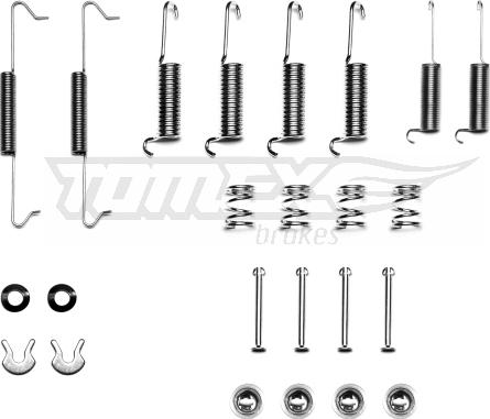 TOMEX brakes TX 40-46 - Accessory Kit, brake shoes onlydrive.pro