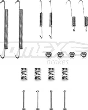 TOMEX brakes TX 40-60 - Accessory Kit, brake shoes onlydrive.pro