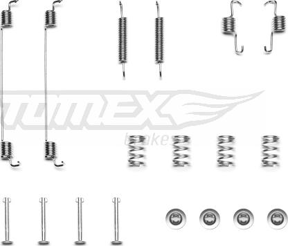 TOMEX brakes TX 40-61 - Accessory Kit, brake shoes onlydrive.pro