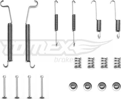 TOMEX brakes TX 40-67 - Accessory Kit, brake shoes onlydrive.pro
