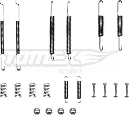 TOMEX brakes TX 40-12 - Accessory Kit, brake shoes onlydrive.pro