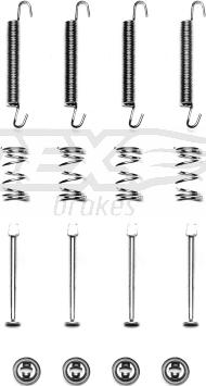 TOMEX brakes TX 40-35 - Accessory Kit, brake shoes onlydrive.pro