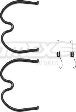TOMEX brakes TX 40-37 - Accessory Kit, brake shoes onlydrive.pro