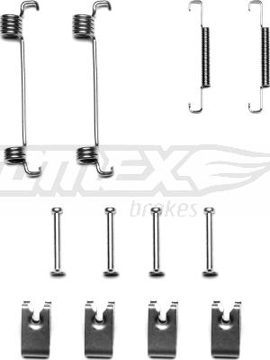 TOMEX brakes TX 40-79 - Tarvikesarja, jarrukengät onlydrive.pro