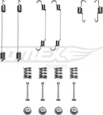 TOMEX brakes TX 41-66 - Accessory Kit, brake shoes onlydrive.pro