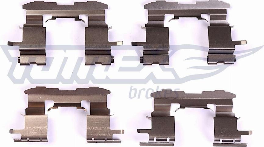 TOMEX brakes TX 43-97 - Accessory Kit for disc brake Pads onlydrive.pro