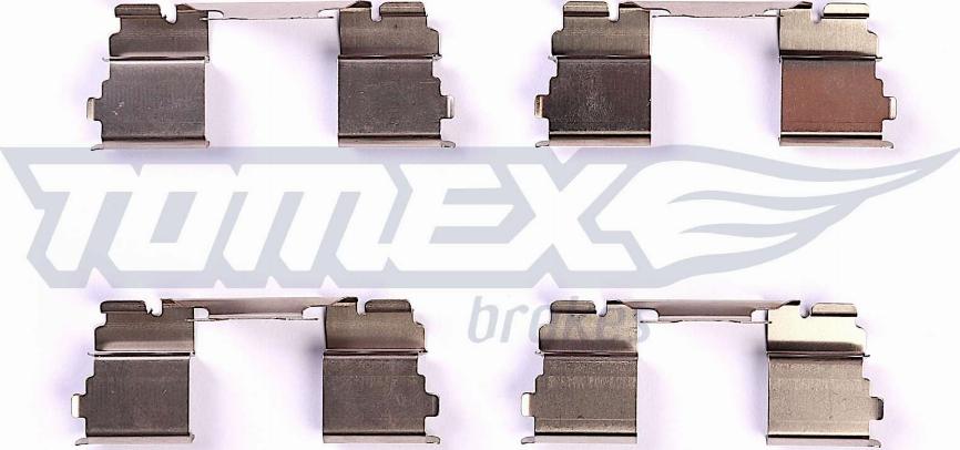 TOMEX brakes TX 43-50 - Комплектующие для колодок дискового тормоза onlydrive.pro