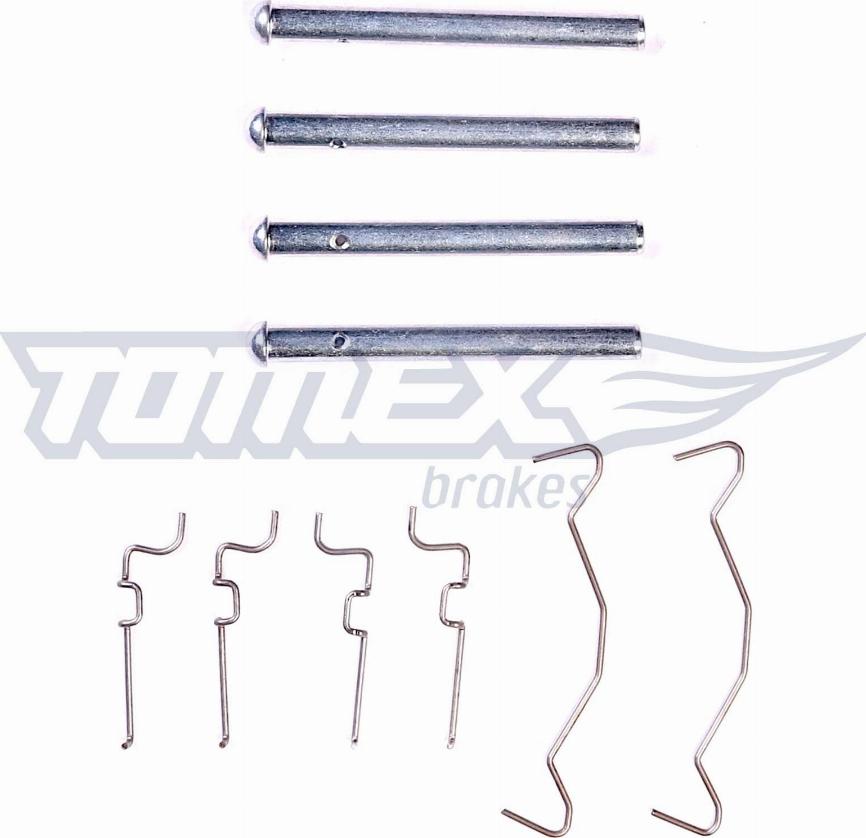 TOMEX brakes TX 43-10 - Accessory Kit for disc brake Pads onlydrive.pro