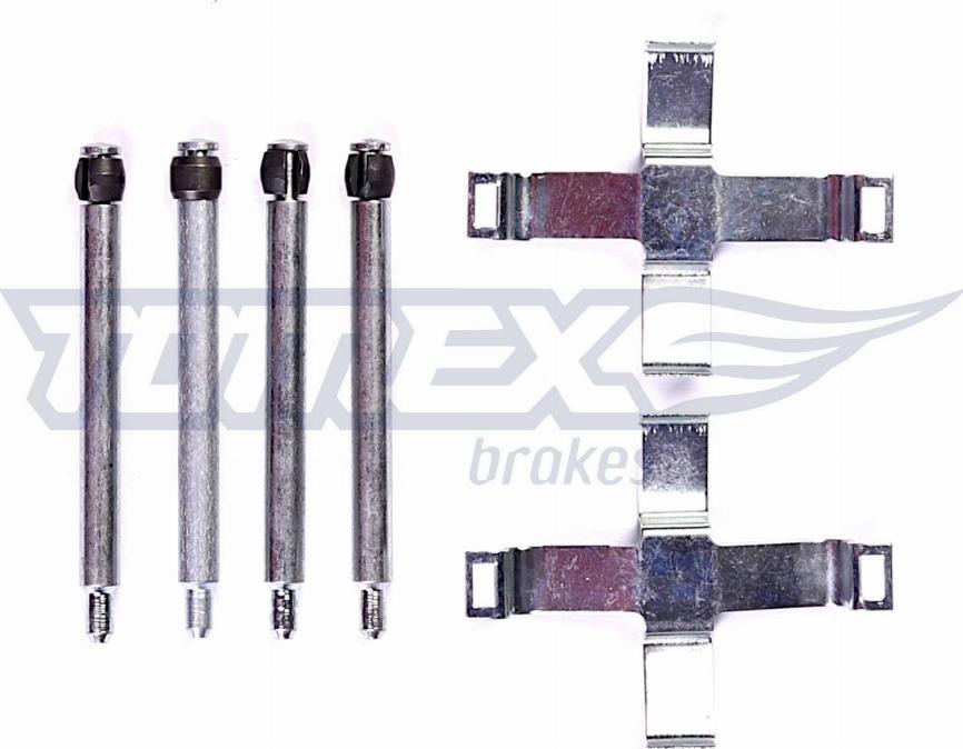 TOMEX brakes TX 43-84 - Accessory Kit for disc brake Pads onlydrive.pro