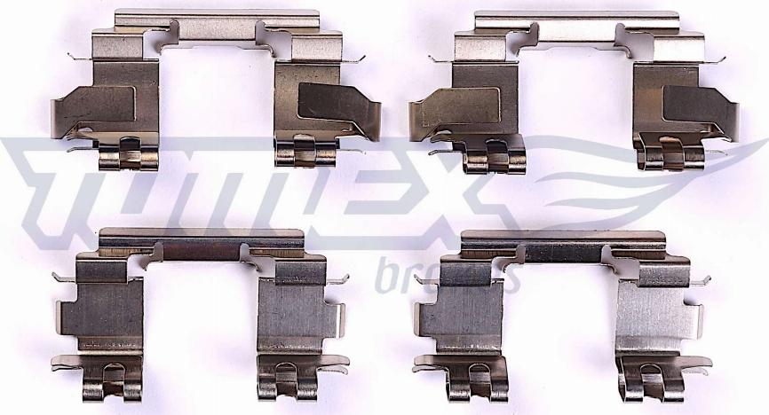 TOMEX brakes TX 43-80 - Комплектующие для колодок дискового тормоза onlydrive.pro