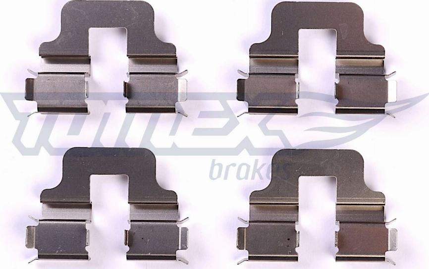 TOMEX brakes TX 43-76 - Lisakomplekt, ketaspiduriklotsid onlydrive.pro