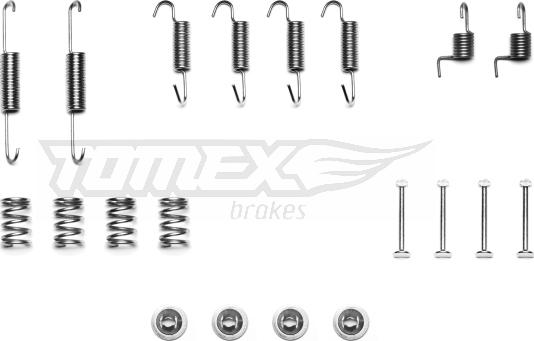 TOMEX brakes TX 42-06 - Accessory Kit, brake shoes onlydrive.pro