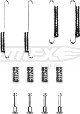 TOMEX brakes TX 42-02 - Accessory Kit, brake shoes onlydrive.pro